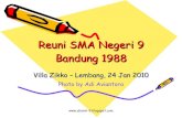 Reuni Sma Negeri 9 Bandung 1988