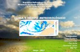 Clima y tiempo meteorológico