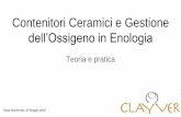 Contenitori Ceramici e Gestione dell'Ossigeno in Enologia