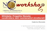 Wikidata: Progetto Monete - condividere dati numismatici strutturati