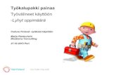 Culture Finland kulttuurimatkailun työkalupakki