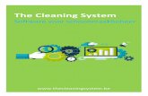 THE CLEANING SYSTEM, Brochure  NL