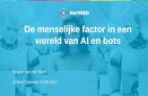 Presentatie: Rogier van der Werf - De menselijke factor in AI