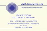 LEAN/SIX SIGMA YELLOW BELT TRAININGprojectmanager.org/images/.../six_sigma_and_project... · LEAN/SIX SIGMA YELLOW BELT TRAINING PMI – NORTHERN UTAH CHAPTER Professional Development