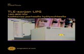 TLE-sarjan UPS - uk.geindustrial.comuk.geindustrial.com/sites/geis_uk/files/tle-series-ce-brochure-gea... · vaihtosuuntaaja tasasuuntaaja tasasuuntaaja kuorma kuorma staattinen ohitus