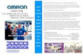 ÀO T - omron.com.vn · PDF fileCác bài tập thực hành Các thiết bị dùng trong khóa học: ... Cảm biến quang, cảm biến tiệm cận, cảm biến siêu âm, bộ