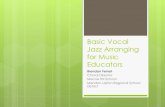 Simple Vocal Jazz Arranging - Mendon-Upton · PDF fileRepeated Pitches in Jazz Harmony packetpushers.net . Instances of Repeated Pitches •3rd – required ... Simple Vocal Jazz Arranging