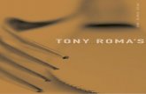 STARTERS - Tony Roma's · PDF fileSTARTERS TR Crispy Chicken Tenderloin．．．．．¥870 Our special recipe Crispy Chicken Tenders served with Honey Mustard dressing for dipping.