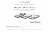 METTLER TOLEDO Exellence XS4002S - mikro-polo.si za uporabo... · laboratorijski pribor | kemikalije | diagnostika | laboratorijska, medicinska, procesna oprema | laboratorijsko pohištvo