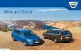 Nieuwe Dacia Logan MCV & Logan MCV Stepway · PDF fileTechnische snufjes die het leven makkelijker maken Alles aan boord van de nieuwe Dacia Logan MCV ademt efficiëntie en eenvoud.