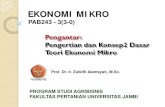 EKONOMI MIKRO -   · PDF file2003. Pengantar Ekonomi Mikro, UI Press Jakarta. Sugiarto, dkk. 2002. Ekonomi Mikro: Sebuah Kajian ... Ekonomi Mikro. Ekonomi Makro. Teori Ekonomi
