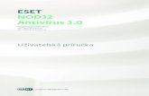 ESET NOD32 Antivírus 3download.eset.com/manuals/ESET_EAV_User_Guide_SK.pdf · a súčasne na počítači pracovať bez toho aby ste si všimli spomalenie počítača. Menšie aktualizácie