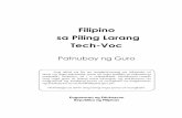 Filipino sa Piling Larang Tech-Voc - depedligaocity.netdepedligaocity.net/fil_tgtvl_final_v3_060816.pdfAlinman sa heograpiya, edukasyon, okupasyon, uring panlipunan, edad, kasarian,