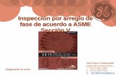 Inspección por arreglo de fase de acuerdo a ASME Sección V · PDF filefase de acuerdo a ASME Sección V Vitor Hugo S. Debernardo Ingeniaría de Aplicaciones T +55 11 3614 1893 C