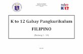 to 12 Gabay Pangkurikulum - depedbohol.orgdepedbohol.org/v2/wp-content/uploads/2016/03/Filipino-CG.pdf · Republic of the Philippines Department of Education DepEd Complex, Meralco