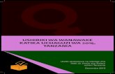USHIRIKI WA WANAWAKE KATIKA UCHAGUZI WA 2015, · PDF fileza Wanawake Katika Uchaguzi ... (Diwani, Kata ya Buswelu, Ilemela, ... kuboresha mipango kazi yake ya baadaye inayolenga kuboresha