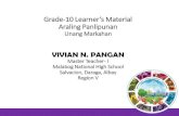 Grade-10 Learner’s Material Araling Panlipunanclimate.gov.ph/.../8-Araling-Panlipunan-10.pdf · Grade-10 Learner’s Material Araling Panlipunan ... Ang araling ito ay tungkol sa
