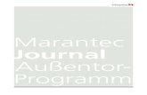 Marantec Journal Außentor- · PDF fileEinheitliche Programmierstruktur EOS Zubehörprogramm ... Inhalt 2 13_MARA_028 FH-Prospekt_Aussentorantriebe_2013_DE_131010.indd 2 10.10.13 15:34