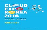 CL UD EXP K REA 2016 · PDF filecl ud exp k rea 2016 클라우드 엑스포 코리아 20162016. 9.7(수) - 9(금)bexco 제2전시장 부스배치도 참가업체명단