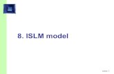 8. ISLM model - is.muni.cz · PDF fileISLM modelem (Přednáška 8) Mundell-Flemingovým modelem (Přednáška 9) Modelem AD-AS (AD:Přednáška 8-9) (AS: Přednáška 10) slide 5