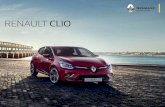 Novi RENAULT  · PDF fileNovi Renault Clio R.S. – neka svaki dan bude kao takmičenje na trkačkoj stazi. Savremen dizajn: Spojler i F1