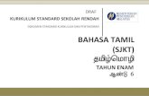 BAHASA TAMIL (SJKT) - moe.gov.my · PDF filebahasa tamil (sjkt) ... bahasa tamil (sjkt) ¾Á¢ú¦Á¡Æ¢ tahun 6 ¯ûÇ¼ì¸õ Àì¸õ 1. ÓýÛ¨Ã 1 2. ÌÈ¢Â¢ÄìÌ 6 3.
