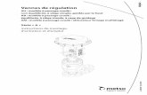 Vannes de régulation - valveproducts.metso.comvalveproducts.metso.com/documents/neles/IMOs/fr/4GV73fr.pdf · 4GV73fr • 02/2017 Vannes de régulation AU : modèle à passage coudé
