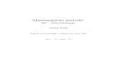 BF – Mikrobiologijazeljko.dmfa.si/lectures/2011/MBio-Matematika.pdf · Matematiˇcne metode BF – Mikrobiologija Matjaˇz Zeljkoˇ Zapiski ob predavanjih v ˇsolskem letu 2010/2011