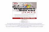 Microsoft Windows Server 2003 - · PDF file5.2.11 Instalasi Klien Fax Windows NT/2000.....136 5.2.12 Instalasi Klien Fax pada Windows XP.....137 Bab 6 Klien Jaringan.....141 6.1 Klien