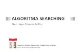 ALGORITMA SEARCHING - aguspri.dosen.st3telkom.ac.idaguspri.dosen.st3telkom.ac.id/.../12/D3-TT9-Algoritma-Searching.pdf · Contohimplementasi pencarian dalam kehidupan sehari-hari: