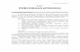 BAB I PERCOBAAN POGING - · PDF filePercobaan dan Penyertaan 1 BAB I ... 7 Loebby Loqman, Percobaan, Penyertaan, dan Gabungan Tindak Pidana, (Jakarta: Universitas Taruma nagara, 1996),