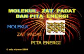 MOLEKUL, ZAT PADAT DAN PITA ENERGI - …smpn45jkt.sch.co.id/images/cms/20103401/6/file/energi.pdf · Energi Ikatan (Energi Molekul) Jika r energi potensial sistem nol. Jika nilai