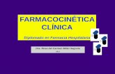 FARMACOCINÉTICA CLÍNICA - evirtual.uaslp.mxevirtual.uaslp.mx/FCQ/farmaciahospitalaria/Documents/Introducción... · relevantes de la determinación de concentraciones de fármacos