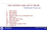 TỔN THƯƠNG THẬN CẤP Ở TRẺ EM - tietnieuthanhoc.comtietnieuthanhoc.com/pictures/file/7 Ton thuong than cap o tre em... · Slide 1 TỔN THƯƠNG ... Trẻ có phẫu thuật