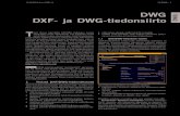 DWG DXF- ja DWG-tiedonsiirto DWG - mad.fi · PDF fileArchiCAD-projekti on mahdollista tallentaa AutoCAD-piirustuksiksi usealla eri tavalla tilanteesta ja tarpeista riippuen. Jokainen