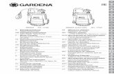 OM, Gardena, 1740, 1742, 4000/2, 4000/2 automatic, Pumpa ... · PDF fileGARDENA Pumpa za rezervoare kišnice 4000/2 / 4000/2 automatic Prevod originalnog nemačkog uputstva. Molimo