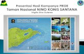Taman Nasional NINO KONIS SANTANA, Timor- · PDF fileIC Interpersonal Communication A Attitude K Knowledge BC Behavior Change Untuk menjaga stabilitas tutupan Terumbu Karang ... Presentasi