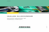 Hidrolik ALLROUNDER - ARBURG · PDF file092016 .. 3 Bireyselleştirme: çeşitli hidrolik seçenekleri ile enerji verimliliği. 1 Uygulama çeşitliliği Hidrolik ALLROUNDER ürünleri