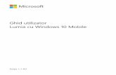 Ghid utilizator Lumia cu Windows 10 Mobiledownload-support.webapps.microsoft.com/ncss/PUBLIC/ro_RO/smart… · Este posibil ca secțiunea Depanare și discuțiile să nu fie disponibile