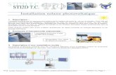 Installation solaire photovoltaïque - sti2d.patgue.comsti2d.patgue.com/Pdf/001_Installation_solaire_photovoltaique.pdf · P.G Lycée Vaucanson 001_Installation_solaire_photovoltaique.docx