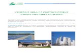 L’ENERGIE SOLAIRE PHOTOVOLTAÏQUE - · PDF fileL’énergie solaire photovoltaïque p.2 SOMMAIRE L’ENERGIE SOLAIRE PHOTOVOLTAÏQUE 3 Principe de fonctionnement 3 Intérêt de l’opération