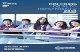 COLEGIOS DE ALTO RENDIMIENTO 2017 - up.edu.pe · PDF filepermita relacionarnos como comunidad académica entre alumnos, ... colegio de procedencia, ... CAMBRIDGE COLLEGE LIMA ALAMEDA