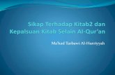 Ma’had Tarbawi Al-Hurriyyah · PDF fileSikap manusia kepada kitab Allah Tuntutan iman kepada Al-Qur’an ... terhadap seluruh rasul dan kitab yang diturunkan kepada mereka