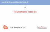 Traumatismo Torácico -   vital avanzado en trauma traumatismo torácico plan nacional de rcp los profesionales del enfermo crÍtico 9 · 2011-8-2