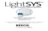 LightSYS - Guida Rapida All'Installazione Versione 1 · PDF fileMenù di programmazione tecnica.....12 1. Prima alimentazione