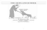 THE NEWLAND SCHOOL -  · PDF filethe newland school . directory . 2015-2016 . el tranque 11093 . ... carla rosati maldifassi ... oscar hernÁn ruz silva