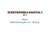 ELEKTRONIKA DIGITAL I ke-2simak-unwiku.ac.id/files/ELEKTRONIKA DIGITAL I-KE-2.pdf · KODE BINER •Kode biner adalah kode bilangan yang menggunakan sistem bilangan biner •Ada beberapa