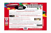 PRO LOCO MORIONDO TORINESE -   · PDF file    2°Festa Della Musica CORALE POPOLARE DI MONTALDO TORINESE Canti popolari italiani