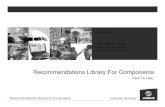 Airbus Customer Services Airline Economics Analysisre_Howtouse(Sept0… · Recommendations Library For Components Customer Services Recommendations Library For Components How To Use