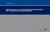 Optimierung von Instandhaltungsstrategien bei unscharfen ... · PDF fileUlrich Aha Optimierung von Instandhaltungsstrategien bei unscharfen Eingangsdaten ISBN 978-3-86219-488-9 Ulrich